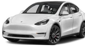 TESLA MODEL Y 2020 5YJYGDEF8LF005813 image